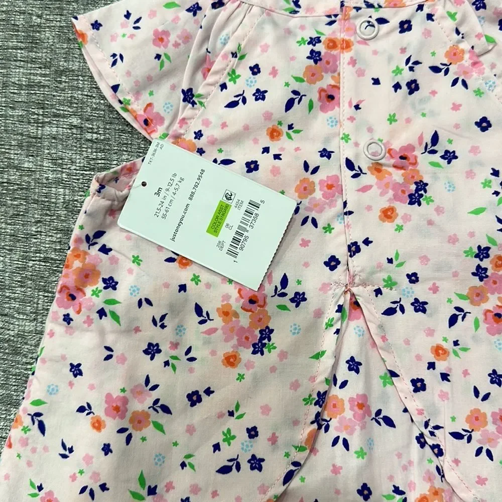 Bundle of 2 Baby Girls Romper US Polo 3/6M - Just One You by Carter 3M